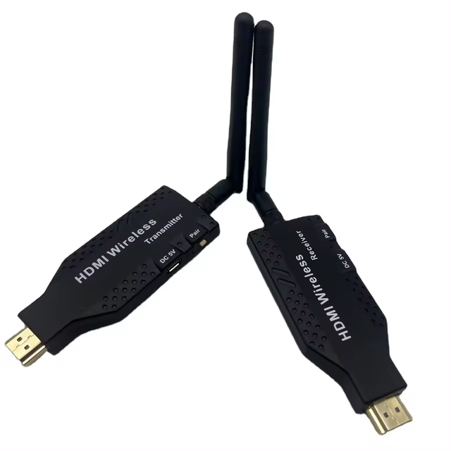 New Wireless 5.8G ABS Material Transmitter and Receiver for Audio Video From Camera PS4 to TV Projector