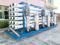 Membran RO Air Laut 8040 99,8% Penolakan Garam Tinggi Filter SWRO YL-SW-8040-400HRFR untuk Desalinasi OEM ODM 1 Tahun 250L/Jam