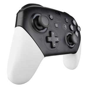 EXtremeRate White Replacement Handle Grips <b>Case</b> Cover DIY Hand Grip Shell Housing for Nintendo <b>Switch</b> Pro Controller - Product Image 3