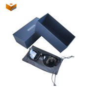 Vente en gros d'usine : Coffret cadeau rigide personnalisé avec logo pour lunettes de soleil, emballage en carton haut de gamme, ensemble étui à lunettes