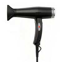 Professionnel Haut de gamme  Sèche-cheveux puissant 2100W avec moteur DC sans balais, vent chaud et froid ionique, pour salon, barbier et usage domestique