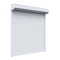 Volet roulant électrique en aluminium de sécurité de conception moderne porte et fenêtre pour des maisons utilisation de garage et d'entrepôt durable et écologique