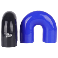 Tuyau coudé en silicone à 180 degrés résistant aux hautes températures pour radiateur et système turbo