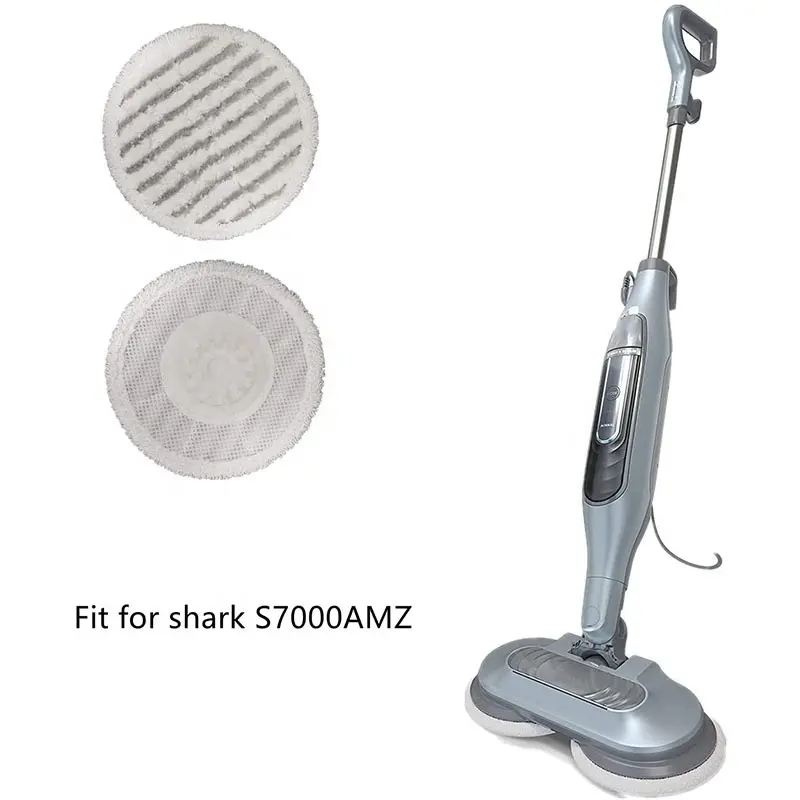 Cuscinetti per scopa a vapore compatibili con Sh arks S7000AMZ S7001 S7001TGT S7000 U6002 serie Steam & Scrub Mop a vapore per pavimenti duri All-in-One