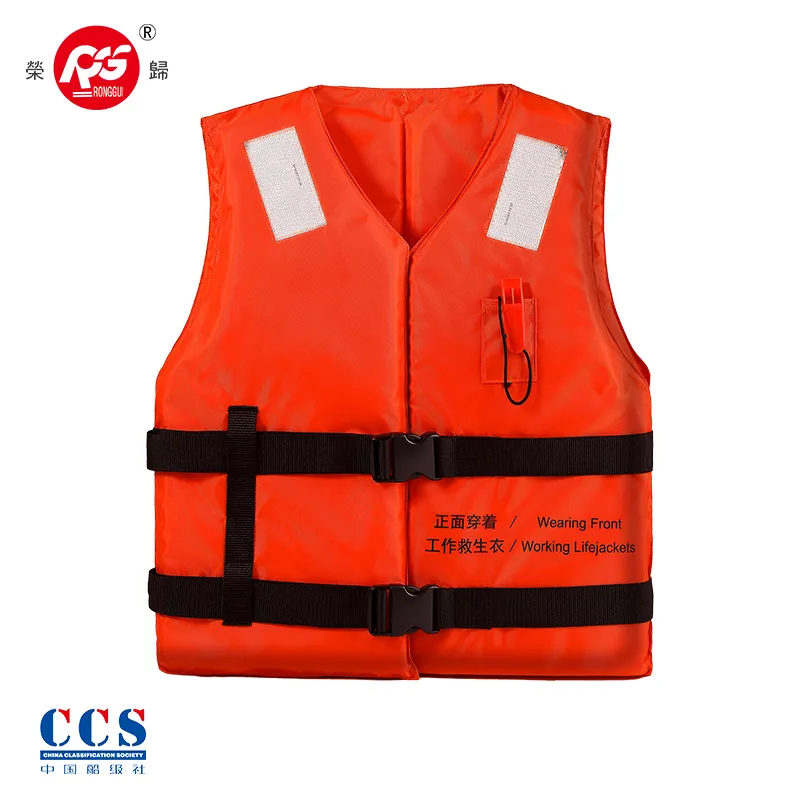 Áo Phao Cho Người Lao Động Nước Kích Hoạt Cuộc Sống Vest Làm Việc Vest ISO 12402 100N