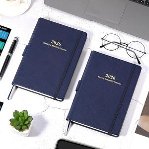 Business Office A5 Spiral Notebook <b>Thick</b> Cross-Border Ledger with Portable Strap Simple Creative Design - Product Image 3