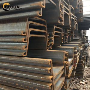 Pila de chapa de acero laminada en caliente Q235 Q345 A36 S355 Pila de chapa de acero Cofferdam de 600mm - Product Image 4