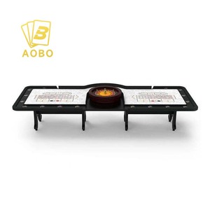 Mesa de <span class=keywords><strong>ruleta</strong></span> de Casino 2 en 1 Premium, mesa de juego profesional de diseño personalizado de lujo - Product Image 5
