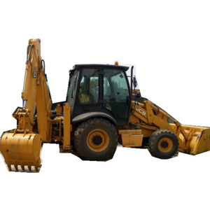 รถขุดไฮดรอลิกอเนกประสงค์ JCB 3CX แบคโฮล้อเดอร์ ขับเคลื่อน 4 ล้อ เครื่องจักรก่อสร้างสำหรับงานหนัก เครื่องยนต์ CAT ปั๊ม 15 ตัน พร้อมเกียร์บ็อกซ์ - Product Image 1