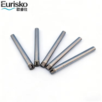 Fraise diamantée sinterisée à liaison métallique de 6 mm à haute dureté, tête de meulage OEM pour usinage CNC de précision, SiC, alumine, céramique, 25 mm