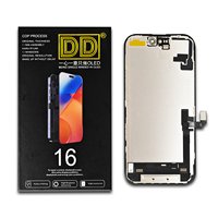 Écran LCD OLED souple DD/RJ diagnostiqueable pour iPhone 12 13 14 15 Pro Max Plus, numériseur d'écran tactile sans retrait de CI JCID