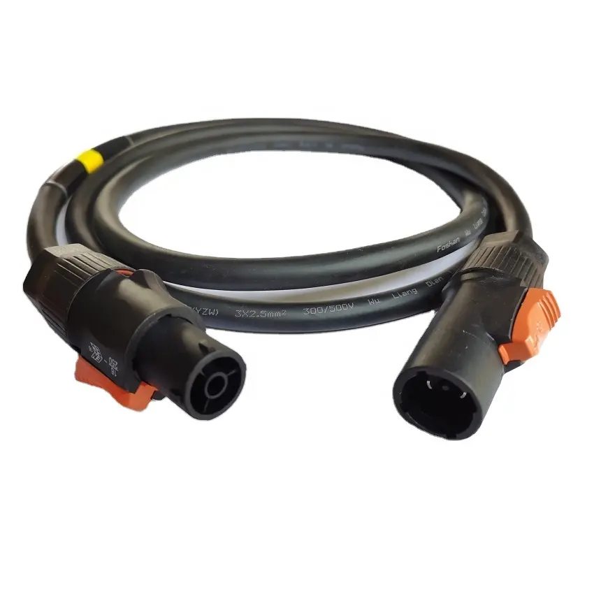 Stage Sound and Light powerCON True1 extension cable with true1 connectors