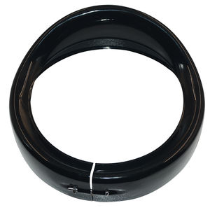 CW-HLR002-BK noir brillant moto 7 "pouces visière LED anneau de garniture de phare à <span class=keywords><strong>vendre</strong></span> - Product Image 2