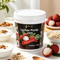 Lotlong Fabriek Leverancier Kosteneffectieve Pure Fruit Verwerkte Lychee Puree Jam voor Foodservice & Huishoudelijk Commercieel Gebruik