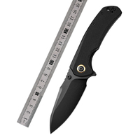 Couteau EDC de haute qualité avec lame D2, manche G10, couteau pliant multifonctionnel pour le camping et la chasse, lame D2, couteau de chasse de poche, OEM DIY