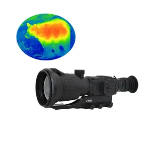 Telescopic Sight Front Attachment For Out Door Hunting NETD50mk Night Vision Thermal Imaging Scope