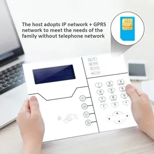 Système d'alarme antivol sans fil 4G GSM TCP/IP - ST-VGT avec <span class=keywords><strong>sirène</strong></span> 100 dB, port Ethernet, version française/anglaise pour la maison et les entreprises - Product Image 4