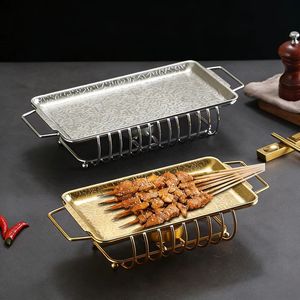 Piastra per Barbecue Coreano a Carbone per Esterni con Funzione di Mantenimento del Calore, Ideale per Grigliate e Cotture BBQ - Product Image 2
