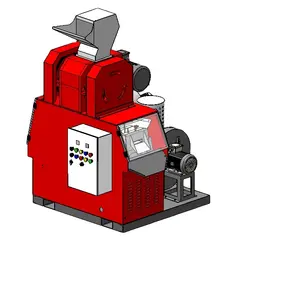 Kupferdraht-und Kabels chrott granulator PVC-Kupferdraht schrott/Elektroauto-Draht recycling maschine