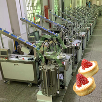Machine professionnelle pour la fabrication de tartes, machine à croûtes de graham, machine à croûtes de tarte, machine à former des tartes aux œufs