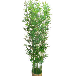 في الهواء الطلق/داخلي المناظر الطبيعية الاصطناعية الخيزران شاشة جدار البلاستيك العشب فندق فناء التقسيم تأثير شلال ل ل - Product Image 5