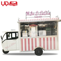 Nouveauté : chariot de nourriture durable de type tuk-tuk, moto, chariot à hot-dogs, chariot à glaces, chariot à biscuits, kiosque de restauration rapide, chariot de nourriture électrique