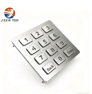 Không thấm nước IP65 ik07 USB LED Backlit thép không gỉ 304 số chống bụi kim loại cổng kiểm soát truy cập bàn phím cho cửa - Product Image 4