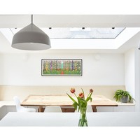 Fenêtre de toit ouvrante de conception moderne avec cadre en aluminium, verre trempé et ouverture verticale automatique