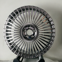 Rines Cóncavos Multirradio Forjados a Medida Cromados Monobloque de 17 18 20 21 22 24 Pulgadas 5x114.3 5x130 5x120 5x112 para W222 G38 Q8