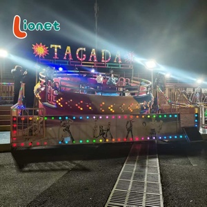 LOGNBO <span class=keywords><strong>TAKA</strong></span> - Rimorchio per attrazioni da carnevale mobile con capacità per 12 persone, attrezzatura da divertimento per esterni, montagne russe, discoteca, per parchi - Product Image 6