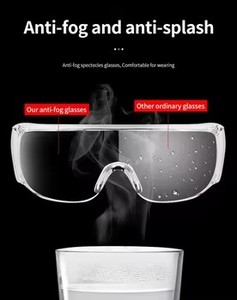 <span class=keywords><strong>Gafas</strong></span> de <span class=keywords><strong>Seguridad</strong></span> Industriales con Certificación CE, Aprobadas por ANSI Z87.1, Fotocromáticas, Antivaho, con Graduación, Protección Ocular - Product Image 3