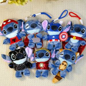 国境を越えた漫画5インチキャベツパッチキッズキーホルダーバックパックアクセサリークレーンゲームギフトバッグペンダントドール卸売 - Product Image 6