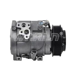 10 s17c Auto compressore AC DCP50130 883106 a141 Auto aria condizionata pompa di raffreddamento per Toyota Landcruiser Prado per Dyna WXTT010