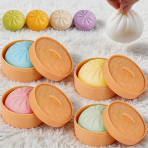 Juguete Antiestrés Baozi de Rebote Lento con Música, Juguete Mágico para Aliviar el Estrés, Éxito en Línea - Product Image 1