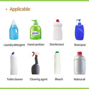 Tự động hóa làm đầy chất lỏng và đóng nắp máy Dây chuyền sản xuất chất tẩy rửa dầu gội chất lỏng Máy rót chai - Product Image 2