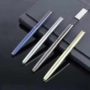Luxury Black Metal Ballpoint <b>Pen</b> with Custom Logo Business Signature Gel <b>Pens</b> for Gift Giving - Product Image 5