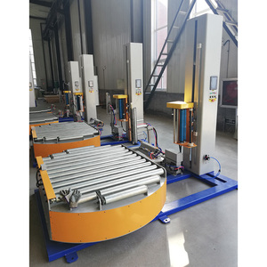 Máquina Envolvedora de Palés en Línea de Alta Eficiencia con Preestiramiento Automático para Palés de la Industria Alimentaria - Product Image 6