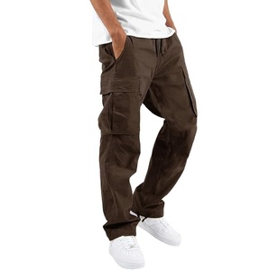 <span class=keywords><strong>Pantalon</strong></span> de jogging décontracté pour homme, <span class=keywords><strong>pantalon</strong></span> cargo <span class=keywords><strong>chino</strong></span> à cordon de serrage pour la randonnée, <span class=keywords><strong>pantalon</strong></span> à jambe droite - Product Image 1