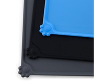 Tapis d'alimentation pour animaux de compagnie en silicone personnalisés, imperméables et antidérapants, de taille moyenne et grande, en silicone de qualité alimentaire, produits pour la maison intelligente