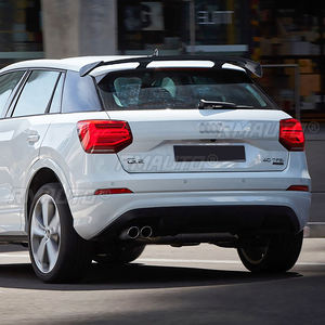 Aileron arrière noir brillant pour Audi Q2 2016-2023, en ABS, accessoires de décoration extérieure pour coffre modifié - Product Image 4