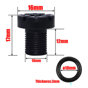 Bmw Exhaust <b>Plug</b> 16mm 17mm Nylon For Mini Series Car Repair <b>Replacement</b> Part S120365 - Product Image 1
