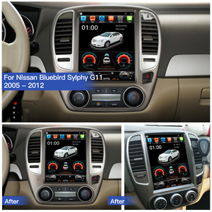 Radio HFMidia de 9.7 Pulgadas con Pantalla Vertical, Multimedia, Bluetooth, para Nissan Bluebird Sylphy G11, Reproductor de Video para Auto con CarPlay - Product Image 5