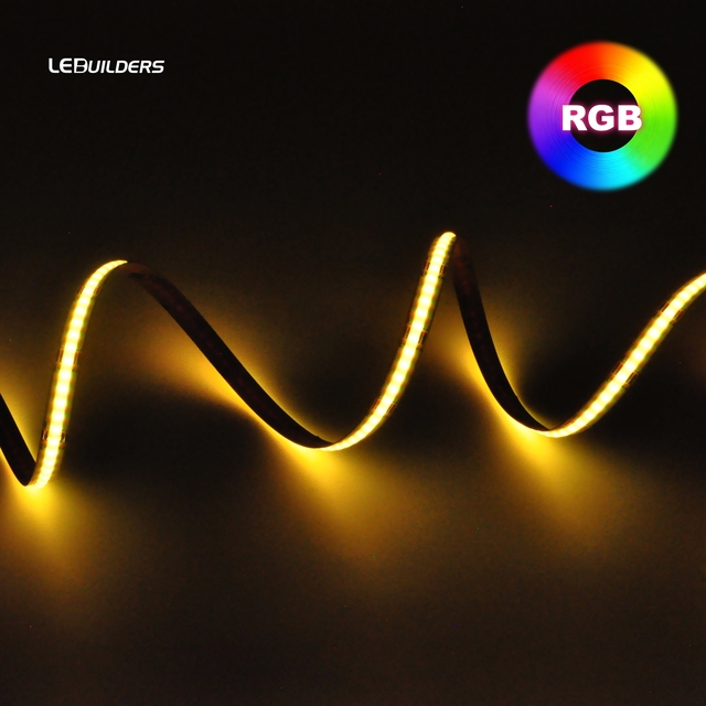 Outdoor Waterproof IP67/IP68 10MM WiFi USB NFC Smart Home LED RGB Strip Lights 5M COB RGBW IC LED Strip