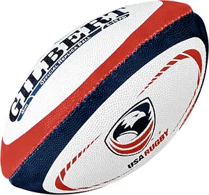 Bola de rugby profissional de borracha oficial tamanho 5 AFL Futebol Gilbert EUA