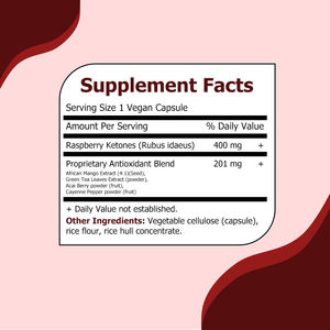 Capsule di Chetoni di Lampone <span class=keywords><strong>Best</strong></span> Seller, Integratore Alimentare per il Controllo del Peso e la Gestione dell'Appetito - Product Image 2