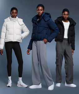 Vendita calda 90% piumino da donna piumino d'anatra caldo di lusso con tasca laterale ampia giacca invernale da donna - Product Image 1