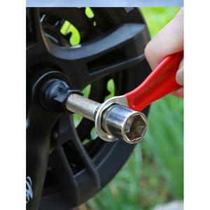 Juego de Herramientas para Reparación de Bicicletas, Extractor de Bielas de Acero, Llave para Eje de Pedalier, Herramienta Manual QT 58344 - Product Image 5