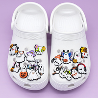Breloques de chaussures mixtes en gros, épingles à chaussures mignonnes, décorations de chaussures assorties, accessoires de chaussures en vrac pour enfants et adultes