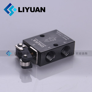 Airtac S3R-M50608 2 Position 3 Way Mechanical Valve <b>Metal</b> <b>Roller</b> Type Pneumatic Parts - Product Image 1