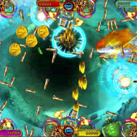 Table de jeu vidéo d'arcade Ocean King 3 Plus Legend of the Phoenix, logiciel pour 4 joueurs, table de jeu en métal, version anglaise